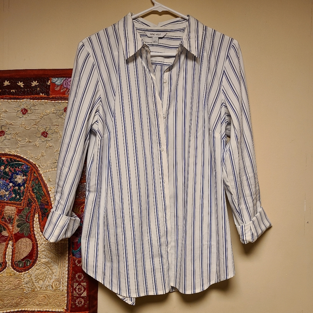 Womens Button Up Blouse